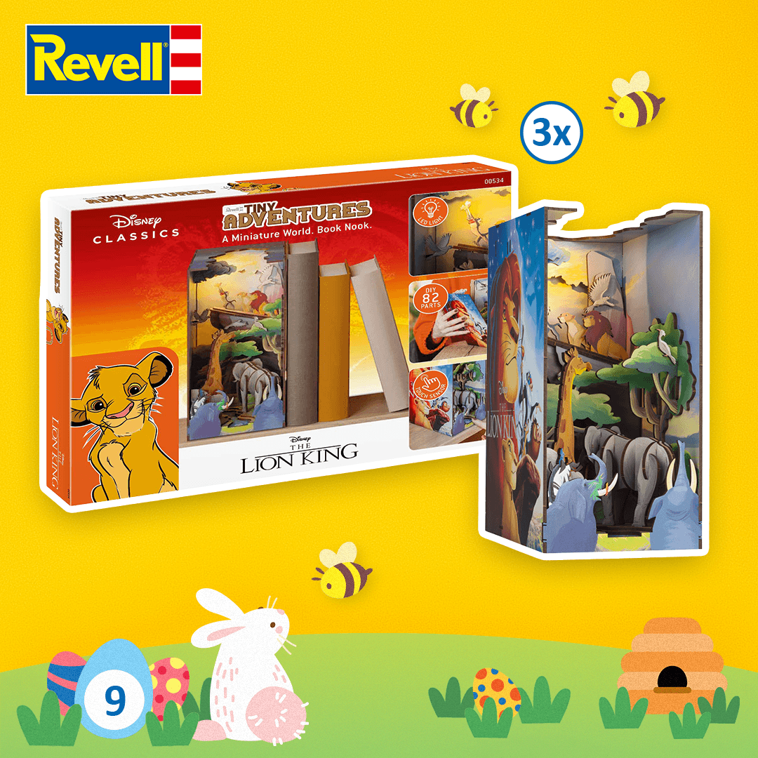 Präsentation Gewinn Türchen 9: Tiny Adventures - Disney König der Löwen